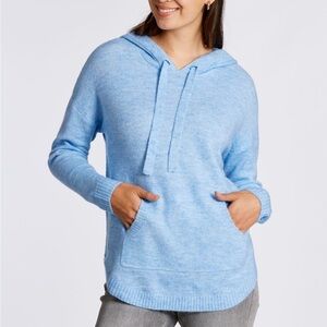 Mia & Tess NWT SZ M large tie pullover hoodie